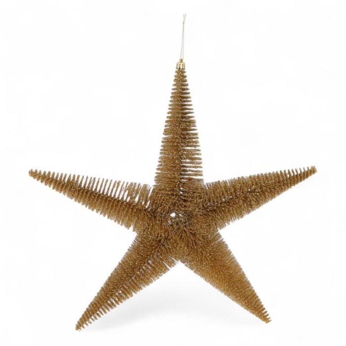 STELLA NATALIZIA SPIKE ORO H.27